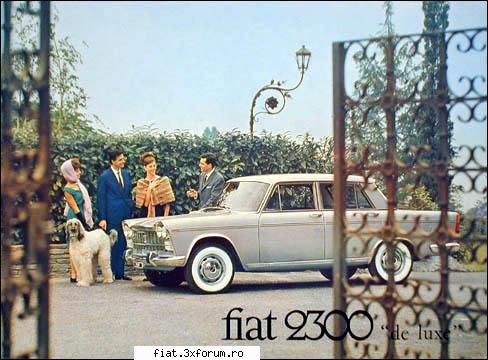 reclamele vremii.. fiat 2300 lux