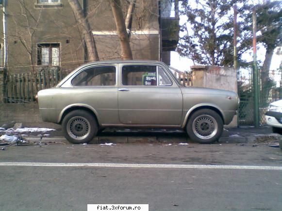 fiat 850 (aranjat pic) unaaa!! astept primavara vopsea fac mearga..ca mica prb ambreiaj (sectiunea