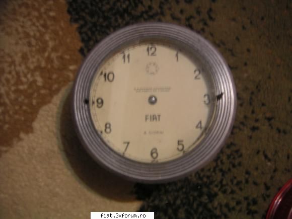 colectie detoate ceas original fiat antebelica marca metron 4giorni via piemontese torino... gravat