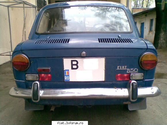 vand fiat 850 din spate