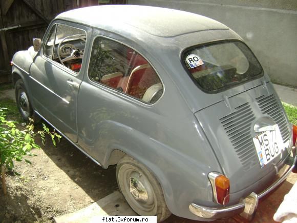 vand fiaturi 600 din 1964 cateva poze