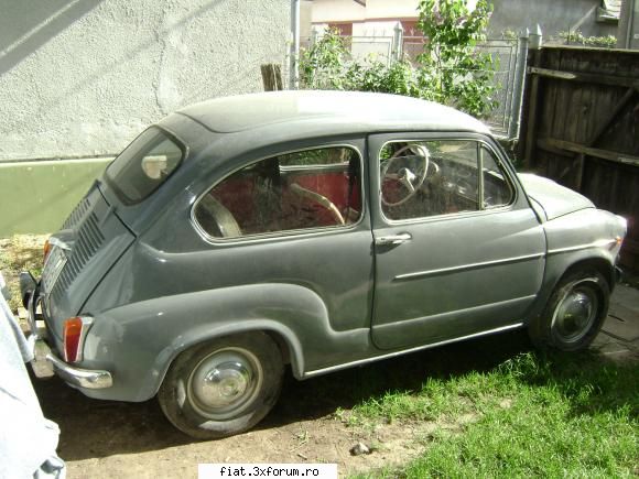 vand fiaturi 600 din 1964 ...ce zic,era prea frumoasa fac poze,cu toate masina era  putin cam