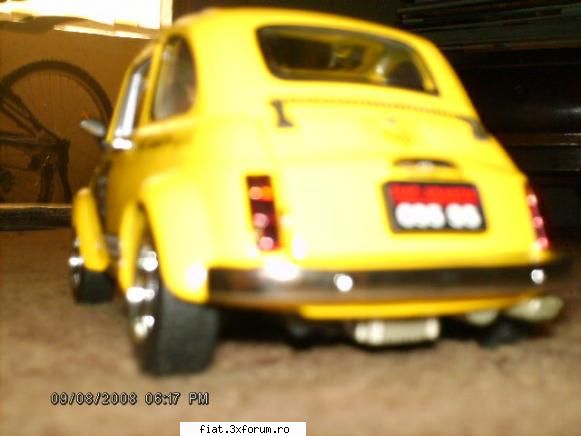 mi-am luat fiat 500 poza