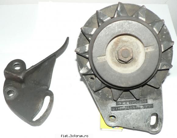 vand fiat 850 coupe sport 26. alternator original fiat 850 special, coupe sau suport pentru adaptare