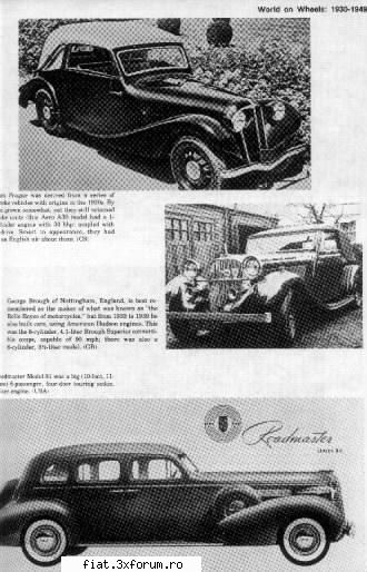 harti, carti, radiouri altele vinduta pictorial history the motor car, limba engleza, coperti