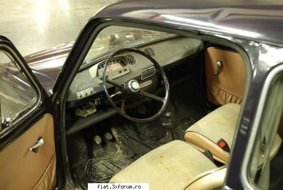 ocazie speciala fiat-uri 3200 euro 1966. interior fiat 850....