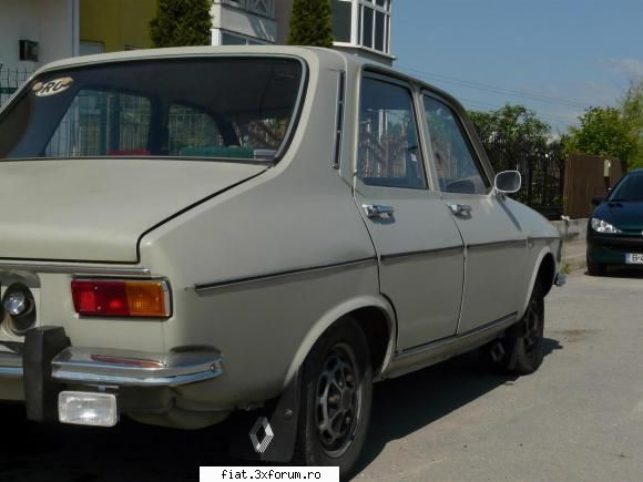 dacia 1300 1977 spatele