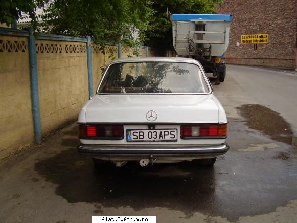 mercedes 123, 240d, inca una