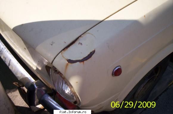 cumpar fiat 850 urme vandalism