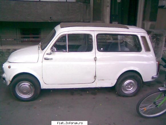 fiat 600 trafic, strazi, hangare... unde s-o mai ivi 600 dar vedeta bucuresti