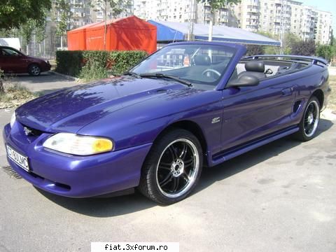 limuzine americane mustang cabrio din 1995 care sunt dispus fac schimb masina (fiat sau altceva) din