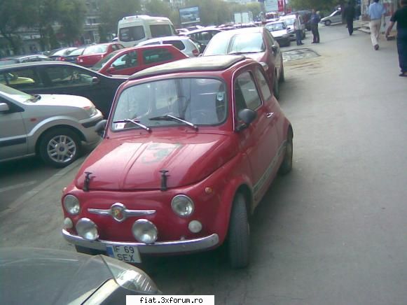 ultima. mai asteptam si alte  fiaturi 600 sau 500 pe aici  :nebun: fiat 600 in trafic, pe strazi, in