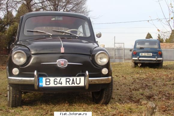 fiat 600d 1964 multi ani tuturor buburuze.