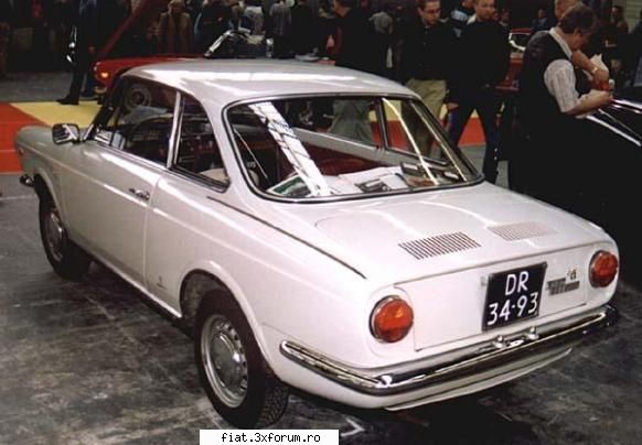 modele fiat 850 fiat 850 coupe fost produsa intre anii 1968 1970. bazat fiat 850, avut 843 cilindri