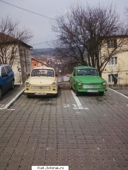 trabant 601 plus s-a mai adaugar inca trab verde intre timp