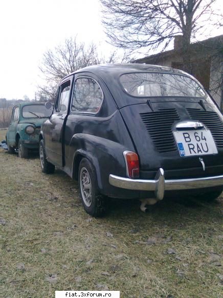 fiat 600d 1964 aia albastra arata halul ala pentru duc vie ciugulesc recolta cate ori ocazia. pacat