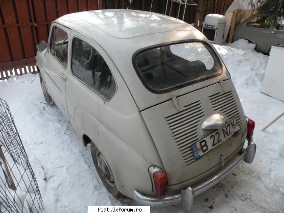 vand fiat 600 1964 poza