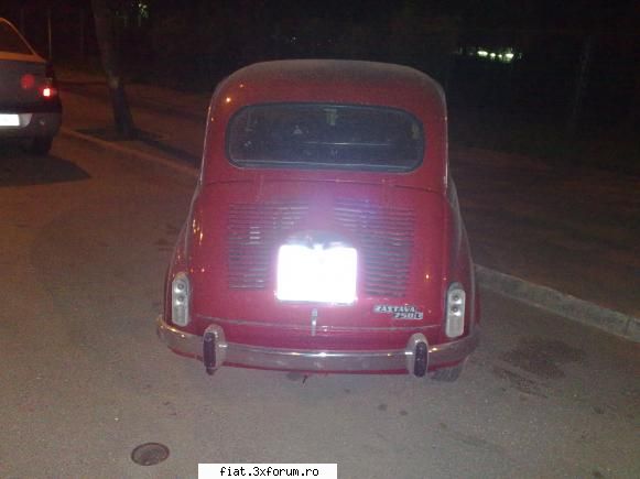 si asta fiat 600 in trafic, pe strazi, in hangare... si pe unde s-o mai ivi