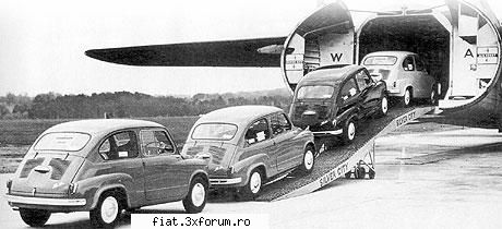 si inca una  foarte veche, nu m-am putut abtine sa nu o bag... fiat 600 in trafic, pe strazi, in