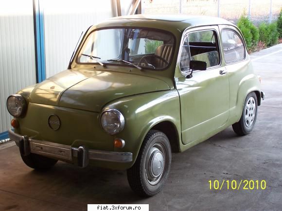 caut dinam fiat 600d 1964 fiatul 600d este din 1964, noi carte identitate el... zastava este din