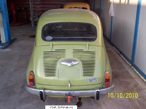 caut dinam fiat 600d 1964 spate zastava