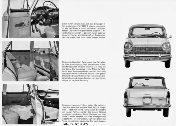 fiat 1800b 1967 piese continua: masina primit bara spate stare buna, specifica modelului 1800b 1967