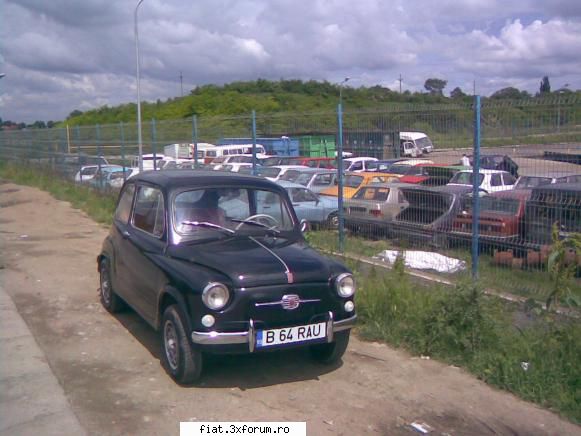 fiat 500f !!! moama, negru interior rosu... cum fi?