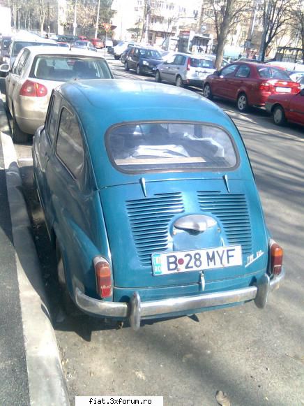 si inca o poza fiat 600 in trafic, pe strazi, in hangare... si pe unde s-o mai ivi
