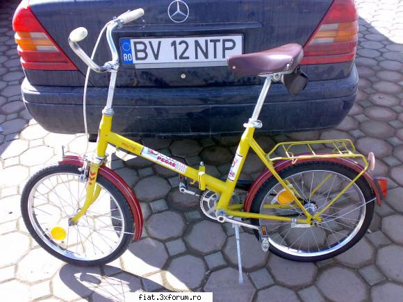 vand bicicleta plianta pegas stare noua