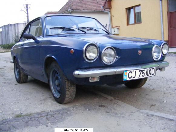 vand fiat 850 coupe sport meu seria din '72