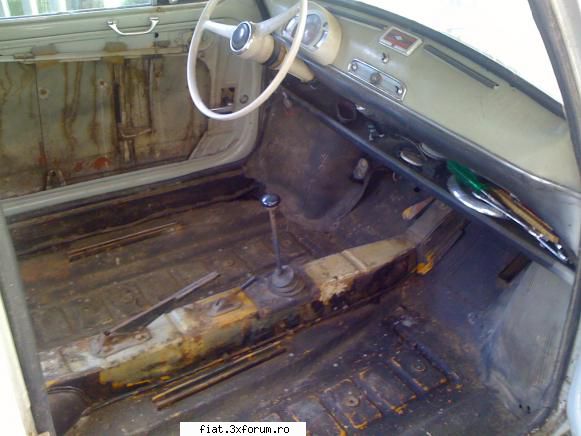 fiat 600 1965 interior