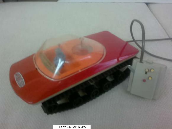 jucarii tabla sau plastic (ro, ddr, ussr, japonia, china) vehicul spatial anker ddr (cutie