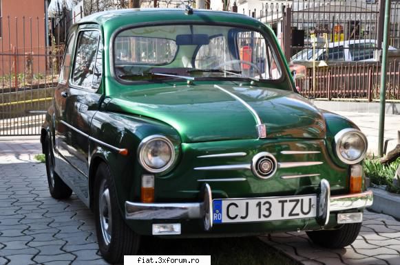 sunt posesorul unui fiat 600d din anul 1965