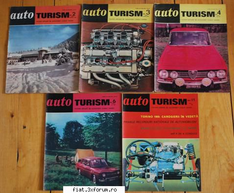 cumpar nr. revista autoturism up, sau schimb alte 1969-93