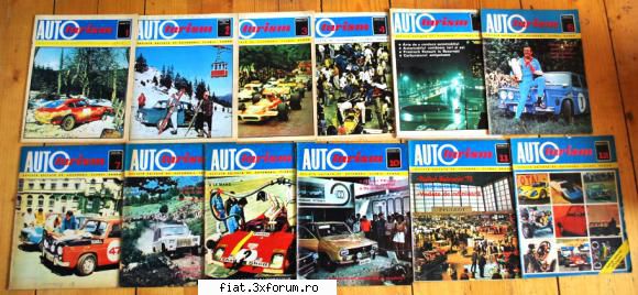 revista autoturism din 1972 -12 vandute