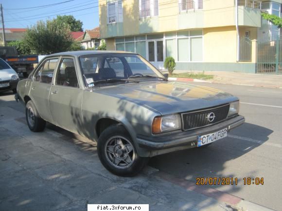 frumuseti surprinse trafic opel ascona