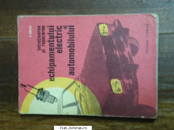 manuale auto moto suport hartie repararea electric editata 1971 410 pag. lei