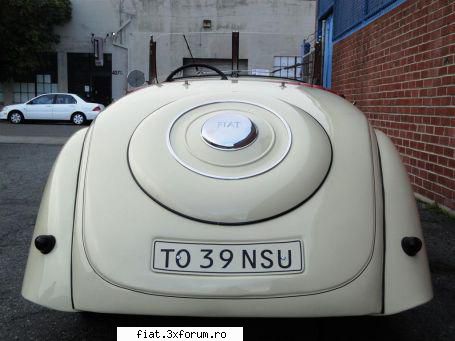 motor fiat 600d intr-un fiat topolino (idem simca5 franceza) poate...