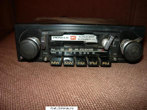 radiouri auto vechi radio pioneer lei