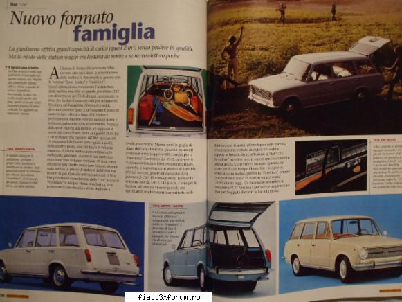 ghidul fiat 124 familiare