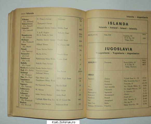 poze vand brosura fiat - statii de service -  1966 - editata de fiat