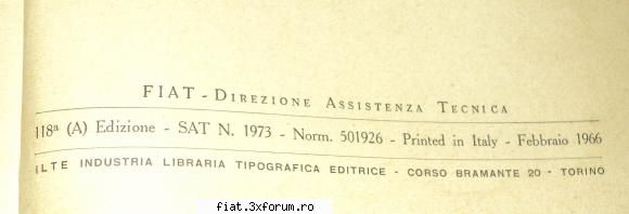 poze vand brosura fiat - statii de service -  1966 - editata de fiat