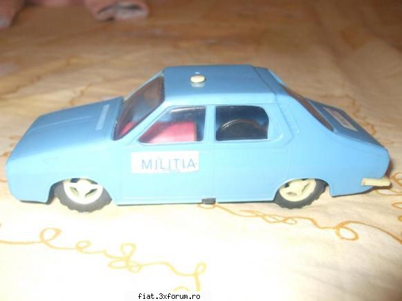 jucarii tabla sau plastic (ro, ddr, ussr, japonia, china) ultima achizitie, dacia 1300 ---- militia