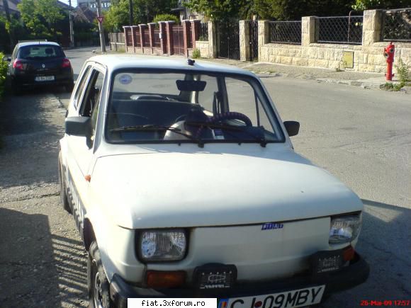 vand fiat polski 126p adaug poze.motor 652 cmc, racire aer.