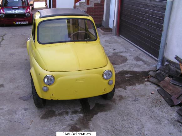 vand fiat 500 pentru piese inca una