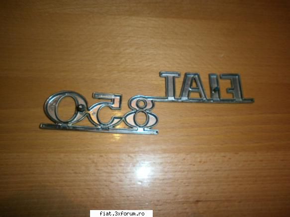 vand sigla spate fiat 850