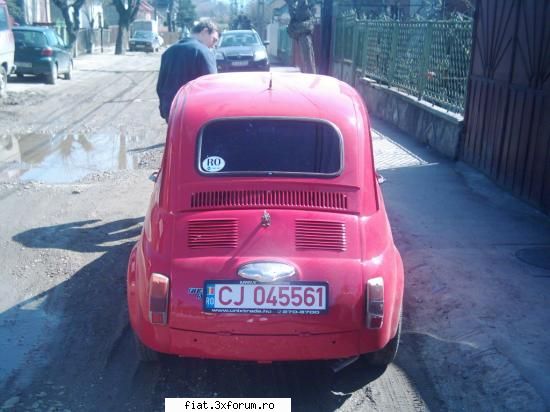 fiat 500 part mai cum fie meu...e lui mihaiazi ieshit strada arata foarte bine