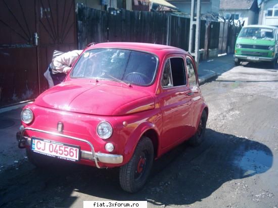 fiat 500 part mai ceva lucru el: bara spate, stopurile care trebe vina...