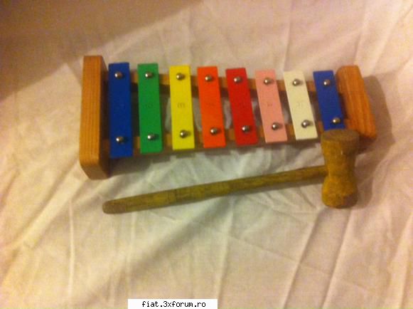 jucarii tabla sau plastic (ro, ddr, ussr, japonia, china) xilofon jucarie pentru ron inclus