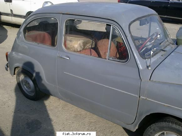 sunt posesorul unui fiat 600d din anul 1965 hello. frumuseete vanzare fiat din 1964. vreau 1500 euro